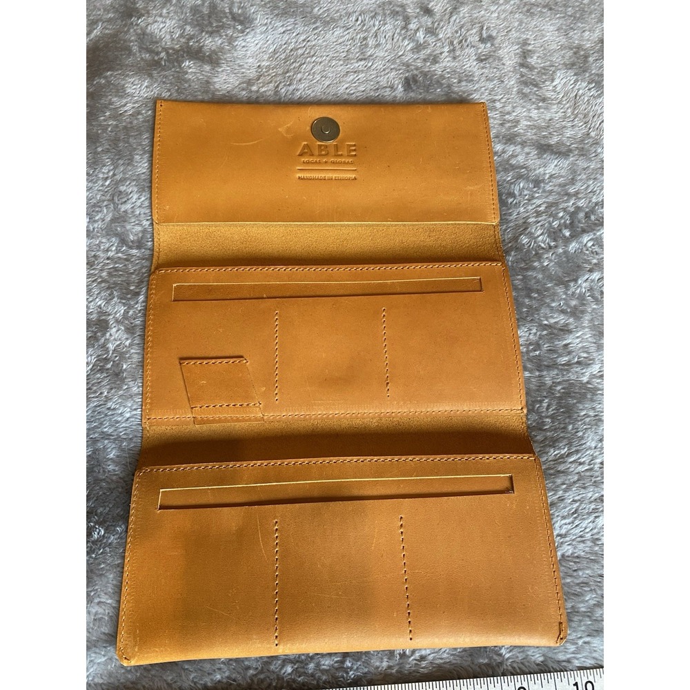 Able Leather Wallet Debre Signature Cognac Classic sku1